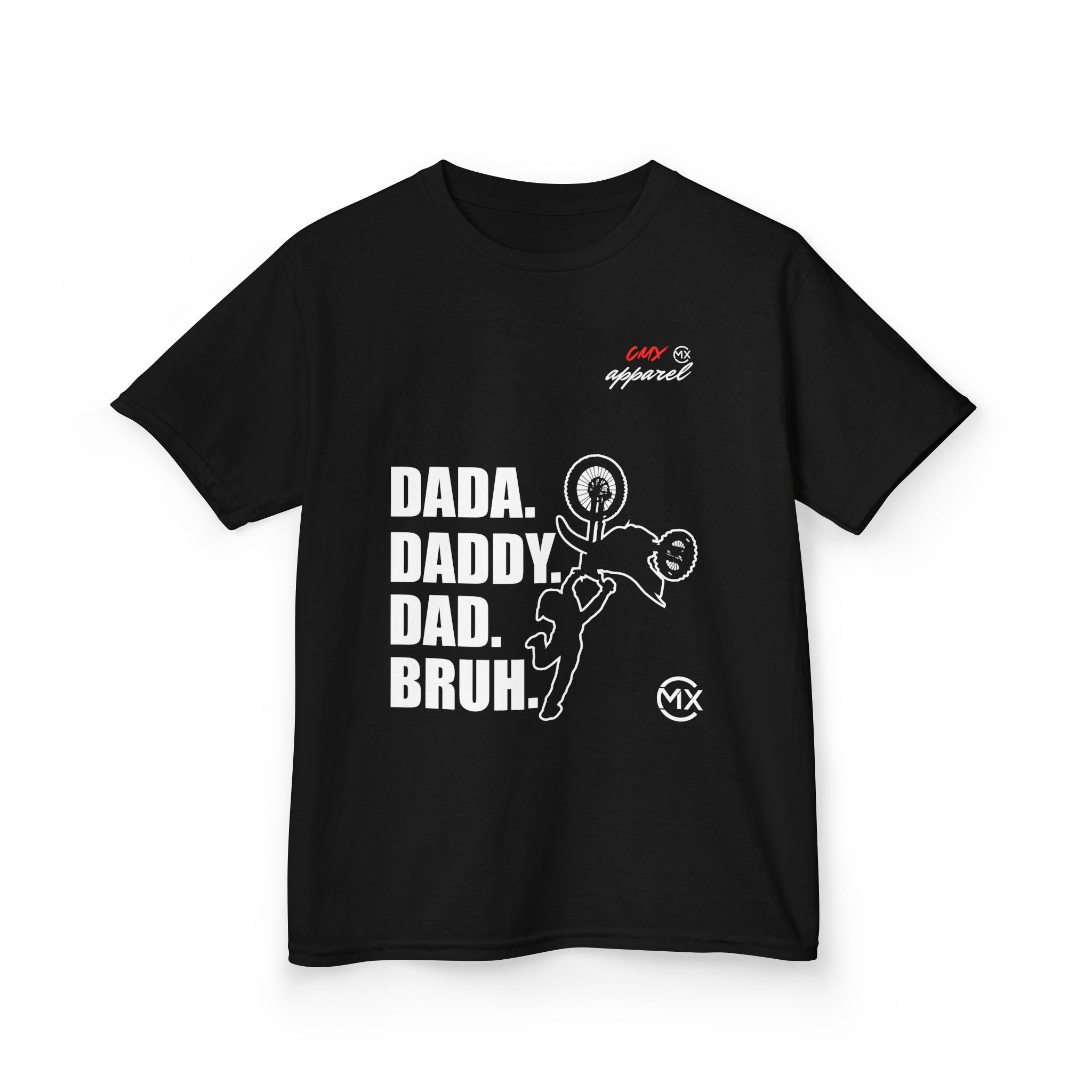 Kids Motocross Dada T-Shirt for Little Dirt Bike Fans