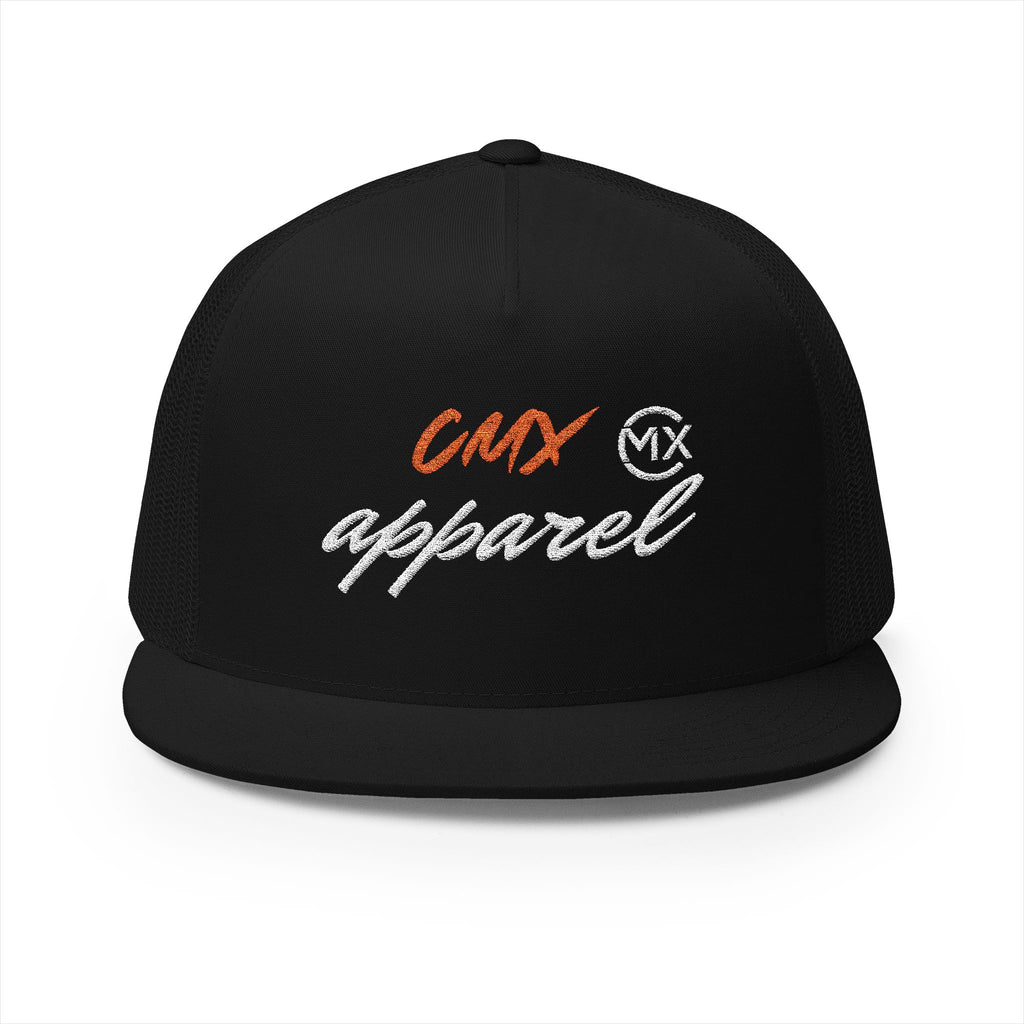 Embroidered 'CMX Apparel' Trucker Cap Red