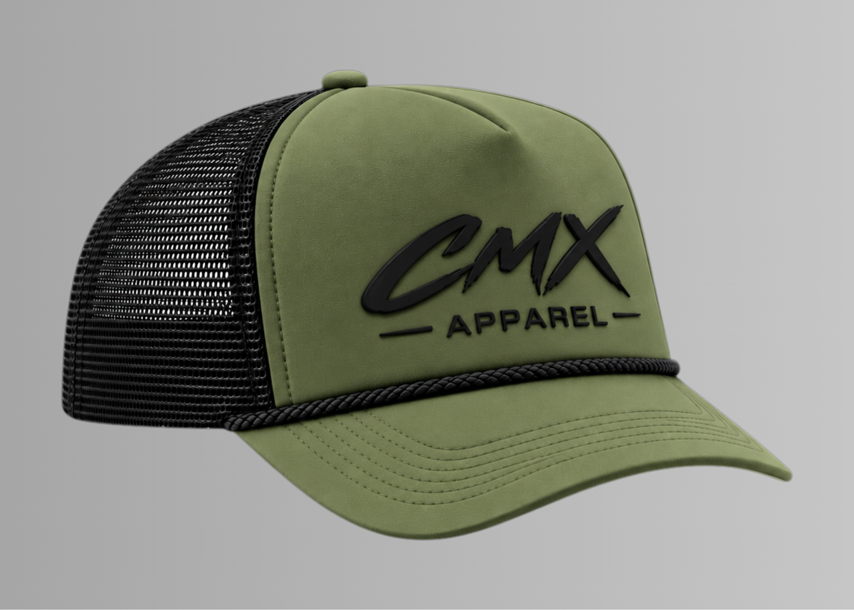 CMX Apparel Rope Cap – Military Green