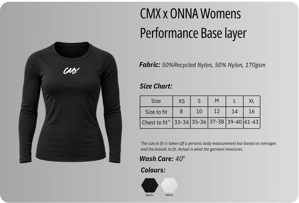 CMX x ONNA Women's Performance Base Layer