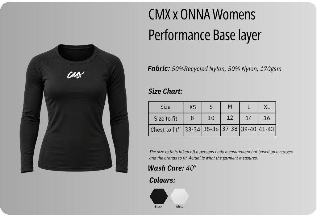 CMX x ONNA Women's Performance Base Layer