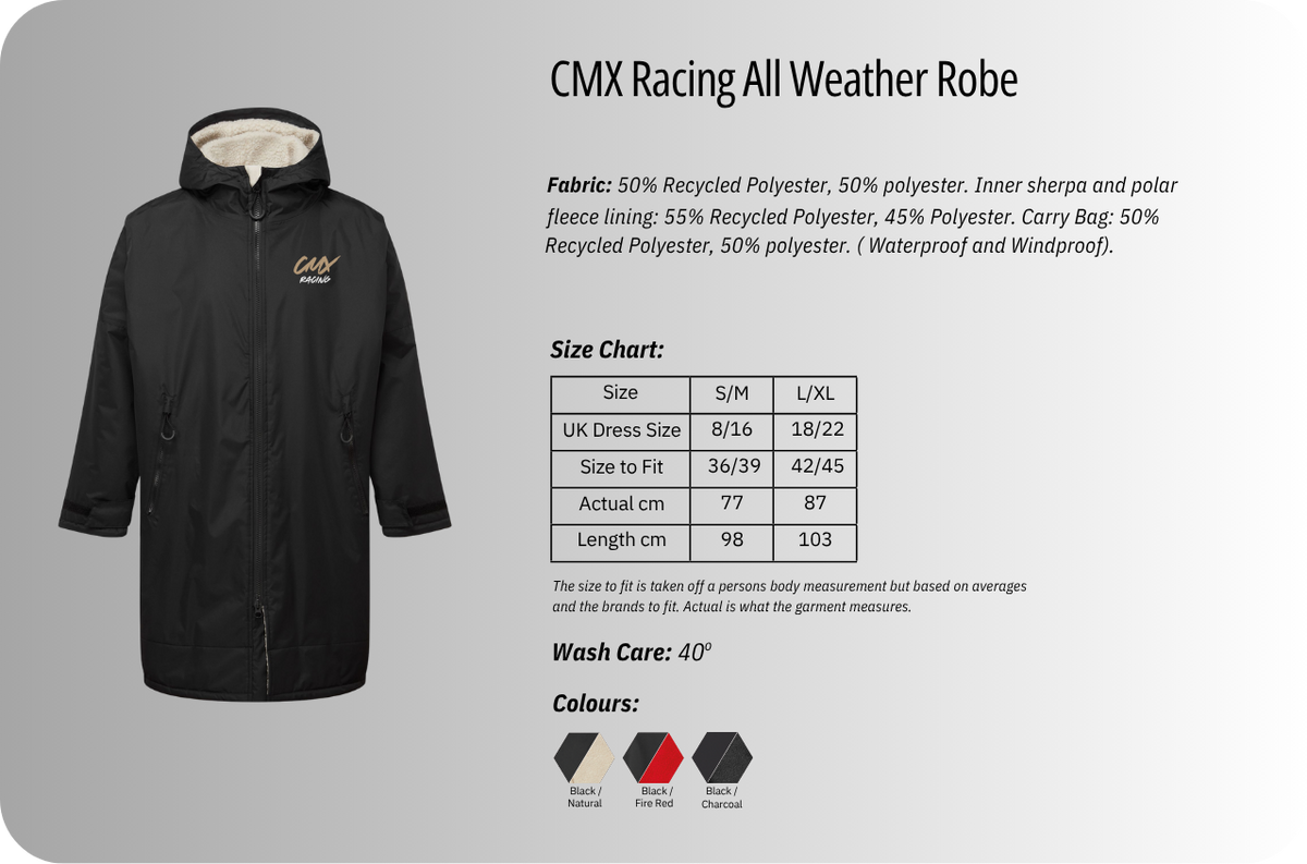 CMX Racing All Weather Robe