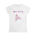 Moto Mama Tee | Pink Dirt Bike Graphic